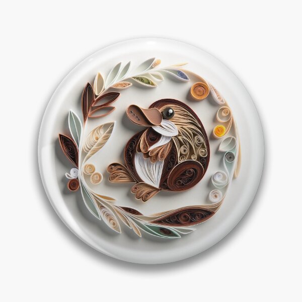 Item preview, Platypus Australian Animal Digital Quilling designed and sold by Rachael Taylor.