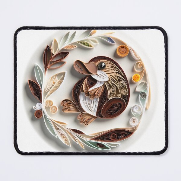 Item preview, Platypus Australian Animal Digital Quilling designed and sold by Rachael Taylor.