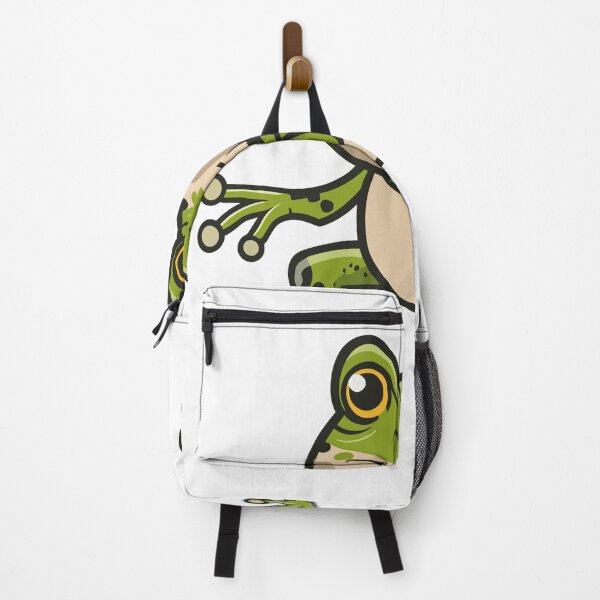 Item preview, Green Cartoon Frog Character designed and sold by LinleeFashion.