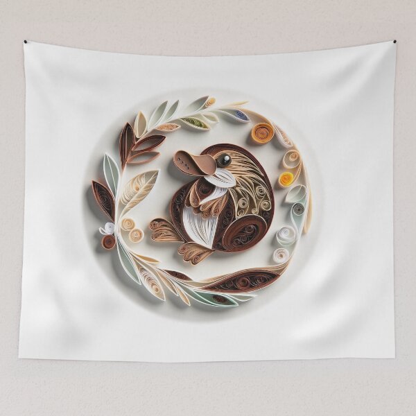 Item preview, Platypus Australian Animal Digital Quilling designed and sold by Rachael Taylor.