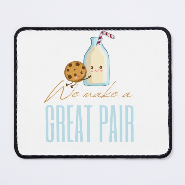 Item preview, Copy of We Make a Great Pair - Milk and Cookie designed and sold by smart-donkey.