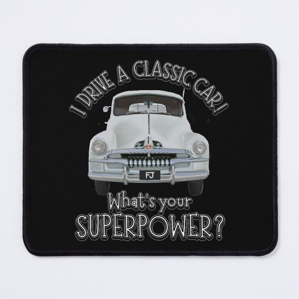 Item preview, Birch Grey FJ Holden - I DRIVE A CLASSIC CAR, whats your SuperPower? designed and sold by Michael van der Hoorn.