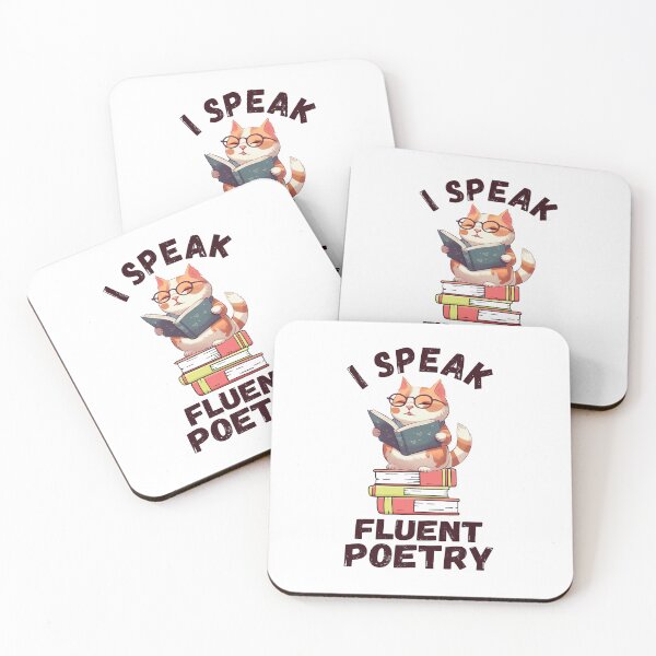 Item preview, I speak fluent poetry designed and sold by HandicraftArt.
