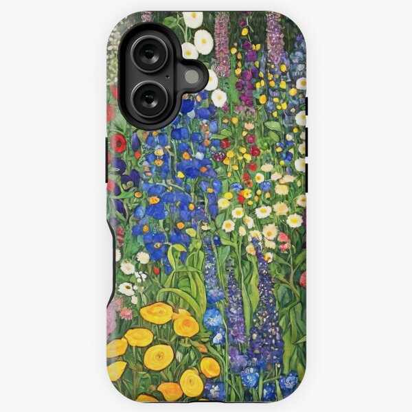 Aperçu de l'œuvre Jardin de fleurs Gustav Klimt créée et vendue par maniacfitness.