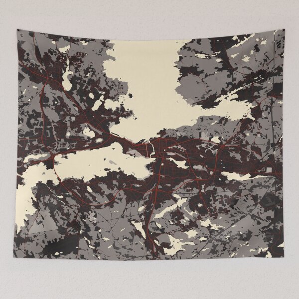 Item preview, Tampere City Map of Finland - Vector designed and sold by deMAP.
