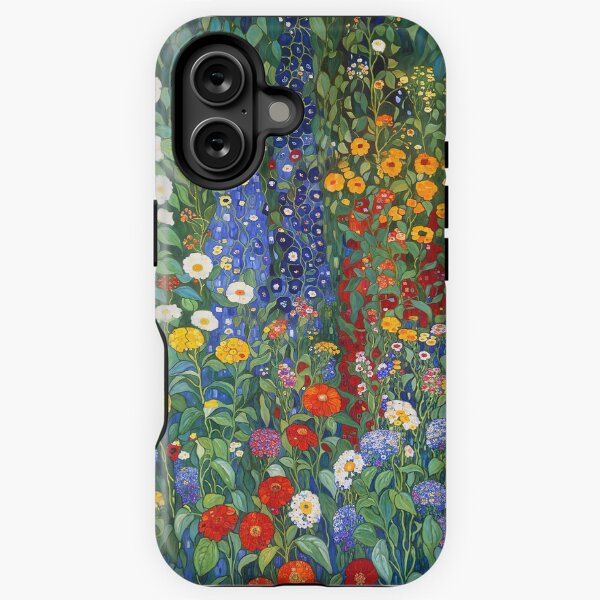Aperçu de l'œuvre Jardin de fleurs Gustav Klimt créée et vendue par maniacfitness.