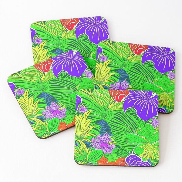 Item preview, Tropical Floral Print designed and sold by HippieFarms11.