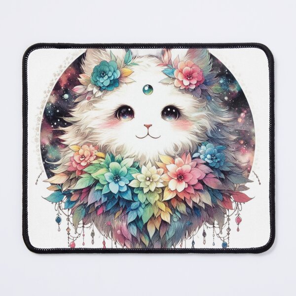 Item preview, Fluffy Goddess Cat designed and sold by Emanuel Gabrielle.