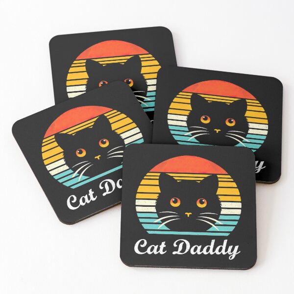 Item preview, Retro Cool Cat Daddy: Vintage Vibes for the Feline Fanatic designed and sold by Apogee Publishing.