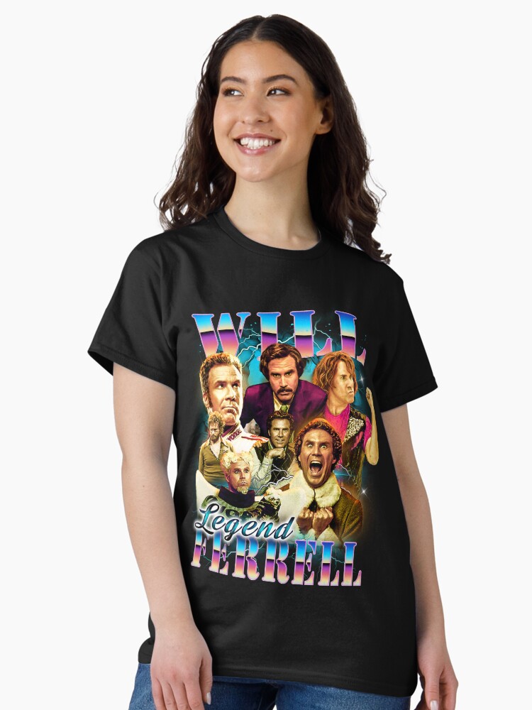 Will Ferrell - legend - 90's bootleg style design Classic T-Shirt