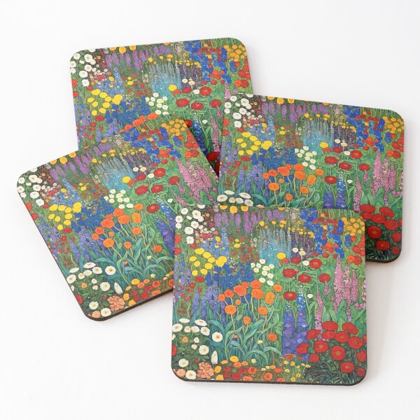 Item preview, Gustav Klimt - Flower Garden designed and sold by maniacfitness.
