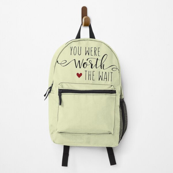 Item preview, You Were Worth The Wait - Love Quote designed and sold by Vicky021.