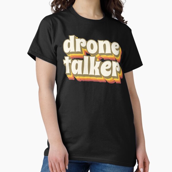Item preview, Drone Talker Retro designed and sold by Teesamust.