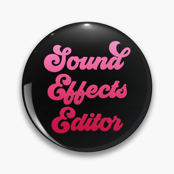 Item preview, Groovy Sound Effects Editor Film Crew designed and sold by NermilioDesigns.