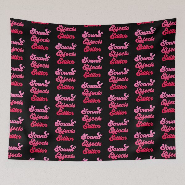 Item preview, Groovy Sound Effects Editor Film Crew designed and sold by NermilioDesigns.