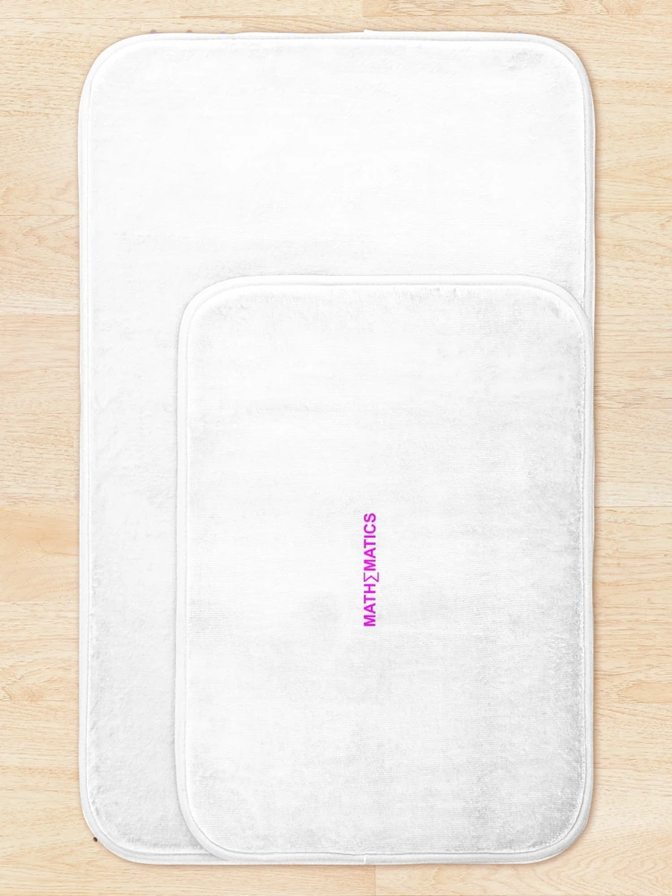 Thumbnail 5 of 6, Bath Mat, Mathematics designed and sold by MathAnimation.