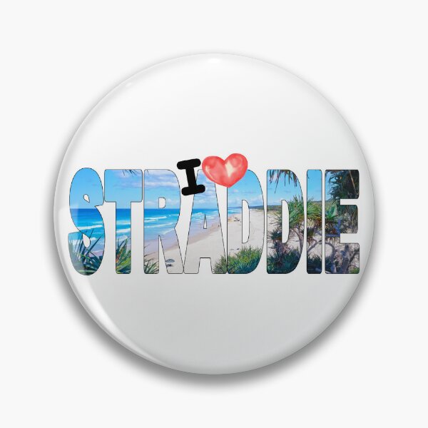 Item preview, I LOVE STRADDIE - Stradbroke Island Brisbane designed and sold by Adam Gormley.