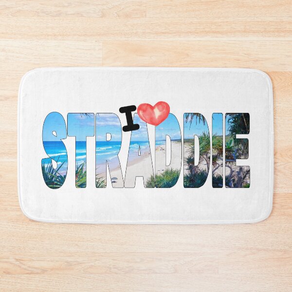 Item preview, I LOVE STRADDIE - Stradbroke Island Brisbane designed and sold by Adam Gormley.