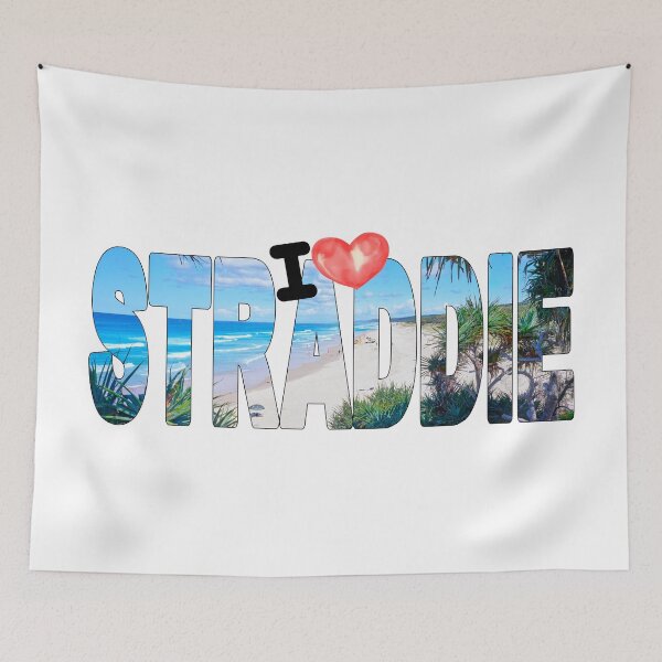 Item preview, I LOVE STRADDIE - Stradbroke Island Brisbane designed and sold by Adam Gormley.