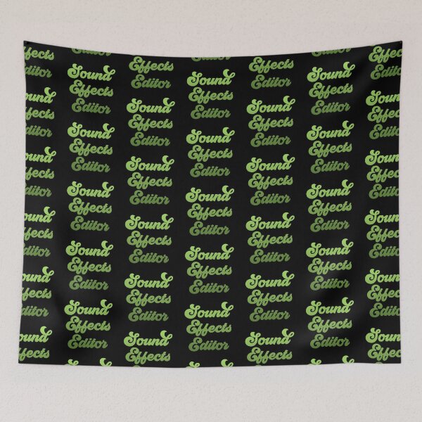 Item preview, Groovy Sound Effects Editor Film Crew designed and sold by NermilioDesigns.