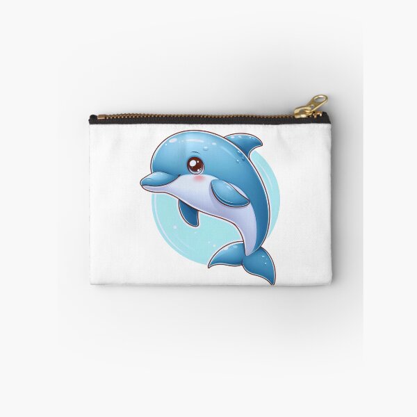Item preview, "Dolphin Delight: Adorable Waves of Cuteness" designed and sold by JAMESAMORN.