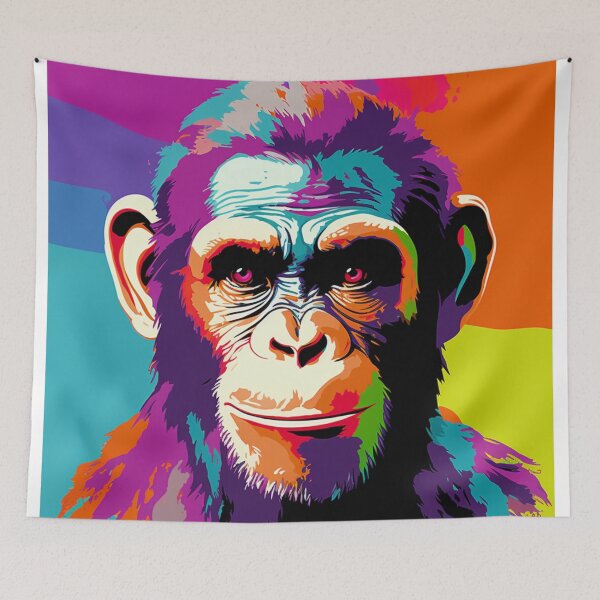 Item preview, Apes Together Strong Pop Art 2 designed and sold by AstroRisq.