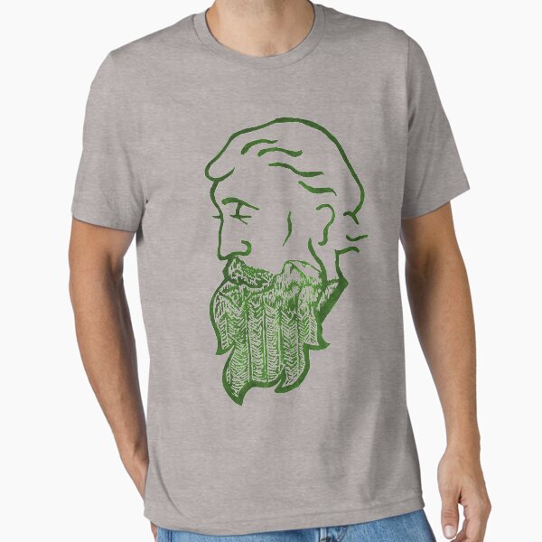 Vista previa del artículo con la obra «John Muir Portrait // Yosemite», diseñado y vendido por anahhh.