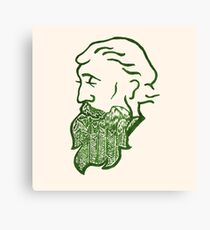 John Muir Portrait // Yosemite Canvas Print