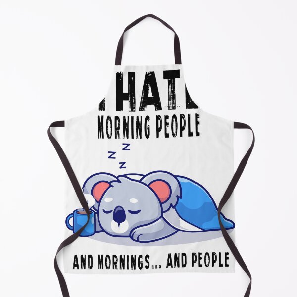 Item preview, I hate morning people designed and sold by Mich Designs.