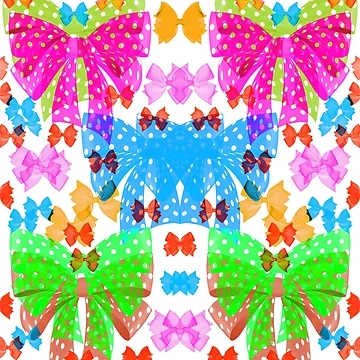 Artwork thumbnail, Pretty Bows 3 by Elizabeth Austin-Craig