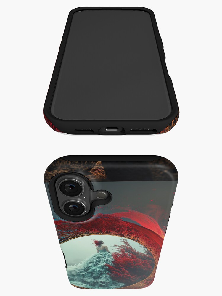 Thumbnail 3 of 4, iPhone Case, Remember: You Are a Wild & Joyous Occasion Waiting to Unfurl Its Wings, 2024 Anniversary Edition designed and sold by rebecka.