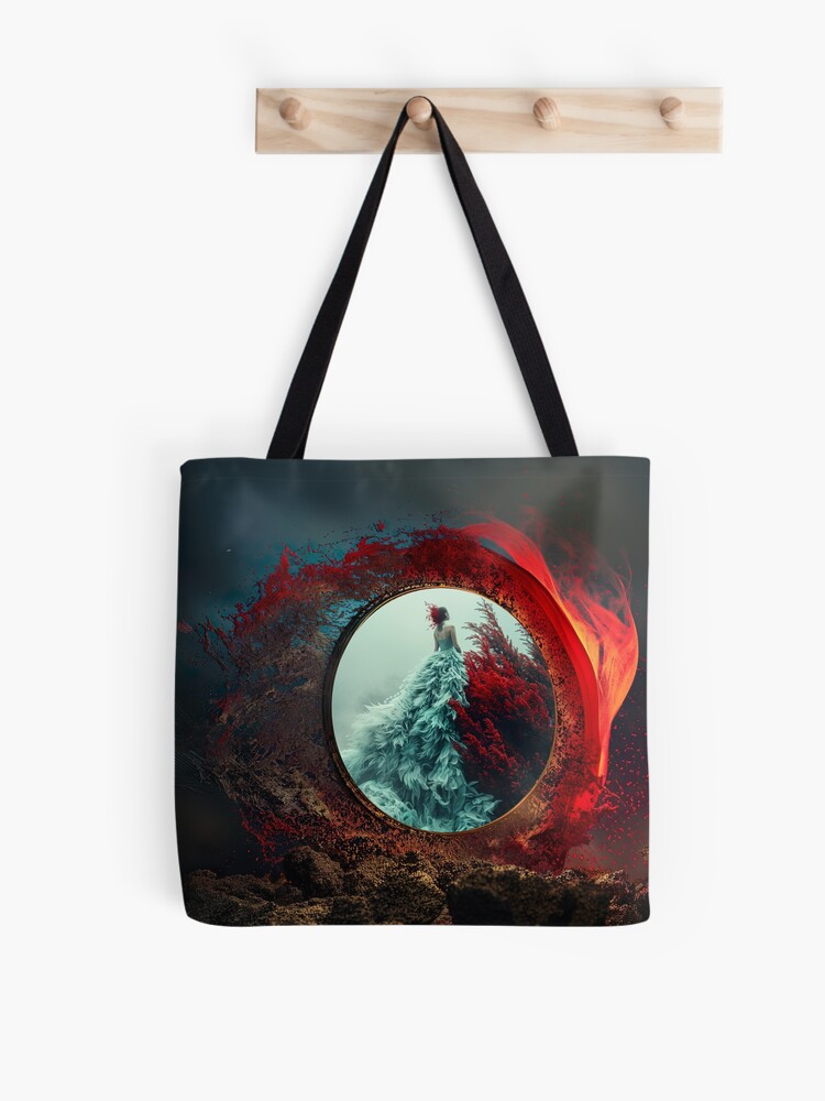 Thumbnail 1 of 2, Tote Bag, Remember: You Are a Wild & Joyous Occasion Waiting to Unfurl Its Wings, 2024 Anniversary Edition designed and sold by rebecka.