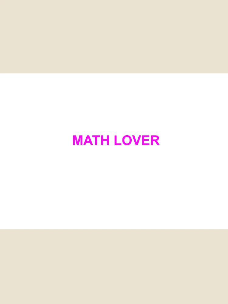 Thumbnail 4 of 4, Relaxed T-Shirt, Math Lover designed and sold by MathAnimation.
