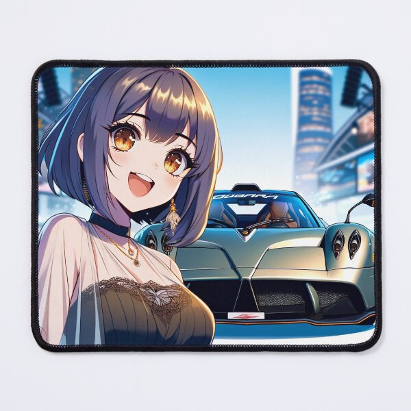 Item preview, Italian Super Car Anime Girl designed and sold by BitterSilver.