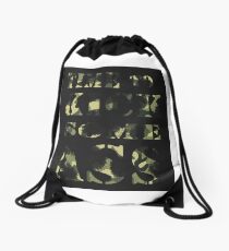 Time to Kick Some Ass - Motivation quote Drawstring Bag