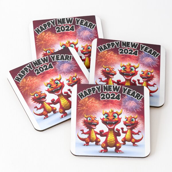 Item preview, Happy Lunar New Year 2024! Year of the Dragon! designed and sold by Fredster1966.