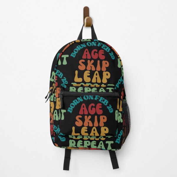 Item preview, BORN ON FEB 29 AGE SKIP LEAP REPEAT designed and sold by Trendz by Ami.