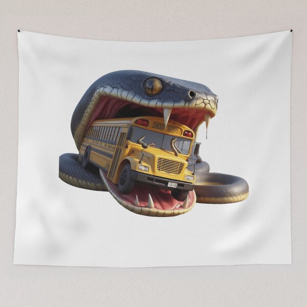 Item preview, Urban Devour: Snake Swallowing Bus designed and sold by iwcus.