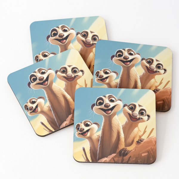 Item preview, Cartoon Meerkats 2 designed and sold by AstroRisq.