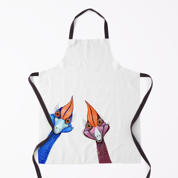 Item preview, Quirky Curious Cassowaries designed and sold by Linda Callaghan.