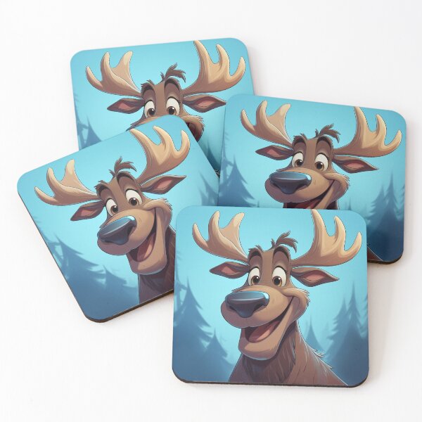 Item preview, Cartoon Moose 1 designed and sold by AstroRisq.