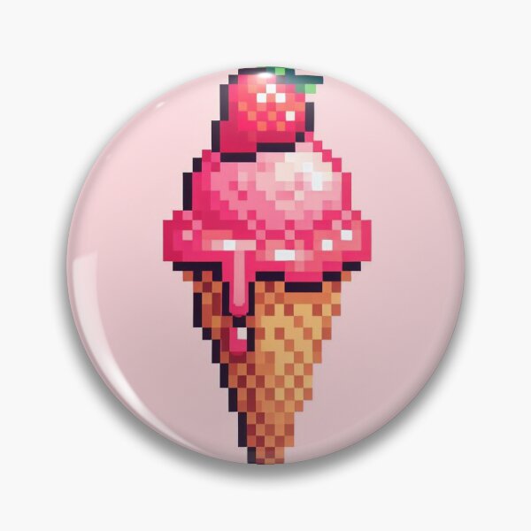 Item preview, Strawberry ice cream  designed and sold by Pixidots.