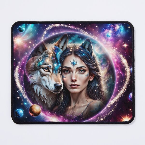 Item preview, The power of the mystical wolf designed and sold by nicky2342.
