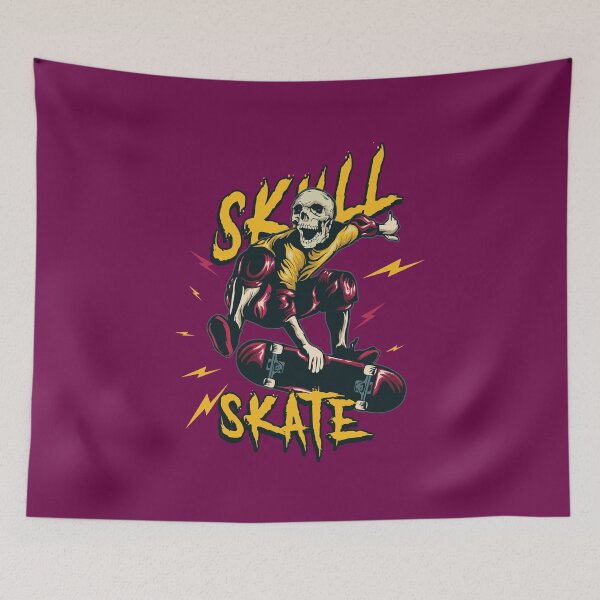 Item preview, Skull Skate designed and sold by The  Qash.
