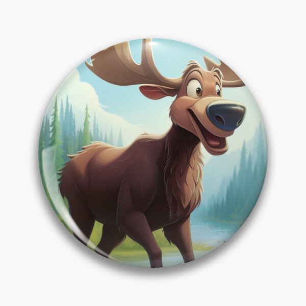 Item preview, Cartoon Moose 2 designed and sold by AstroRisq.