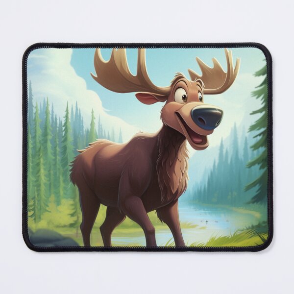 Item preview, Cartoon Moose 2 designed and sold by AstroRisq.