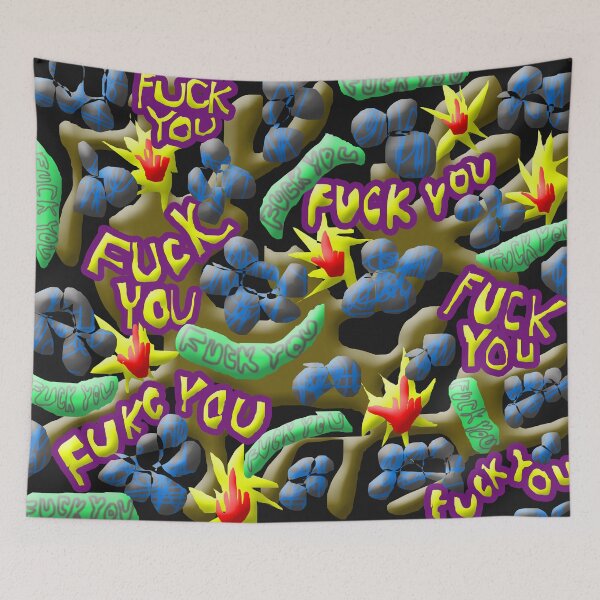 Item preview, Fuck You (Hard Work) designed and sold by skullbal.