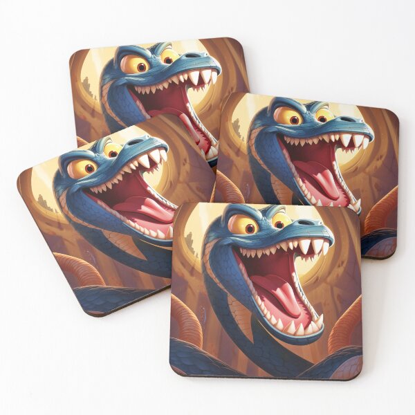 Item preview, Cartoon Snake 3 designed and sold by AstroRisq.