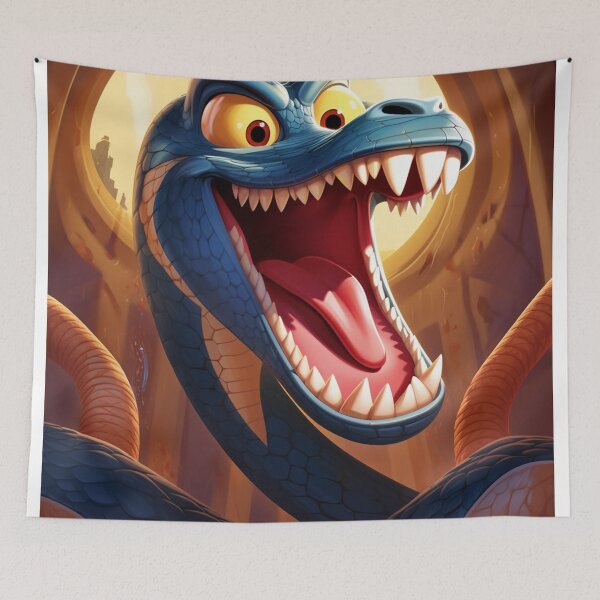 Item preview, Cartoon Snake 3 designed and sold by AstroRisq.