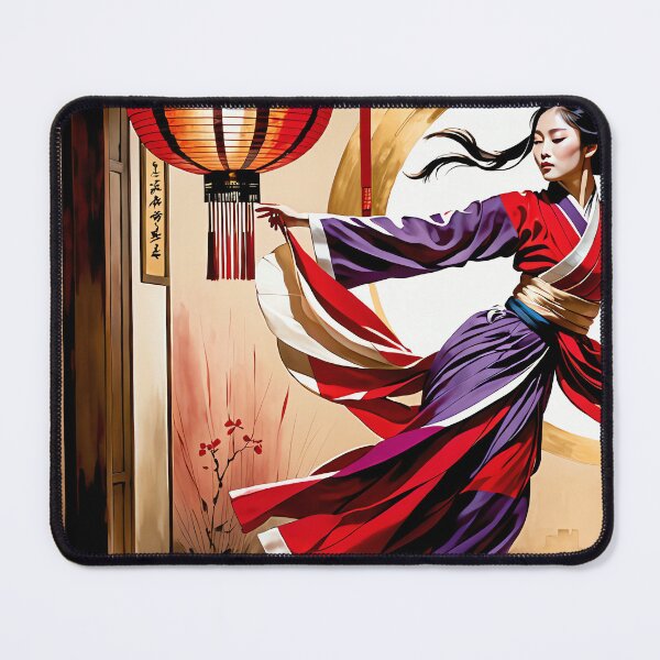 Item preview, Graceful Hanbok Dance in Golden Light designed and sold by PanoramaPrints.